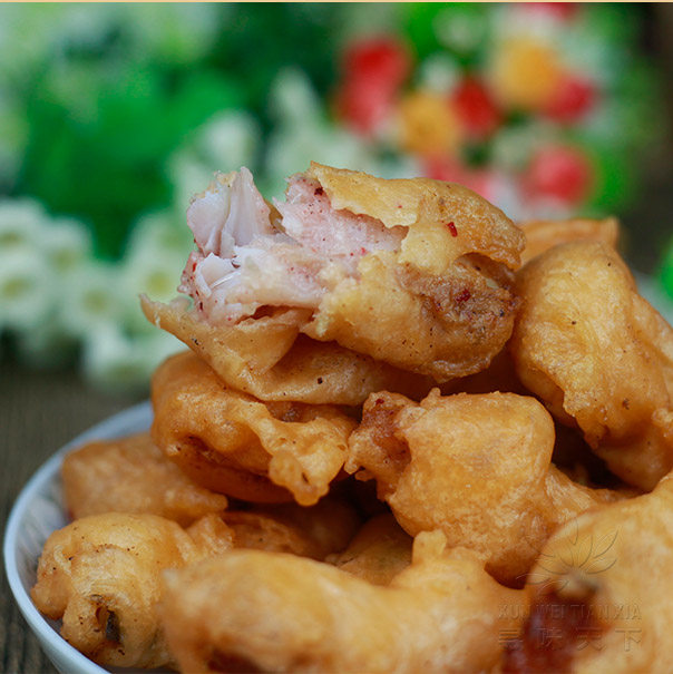 福州酥炸鳗鱼段酒糟鳗鱼酒席特色菜福建特产美食手工小吃400克
