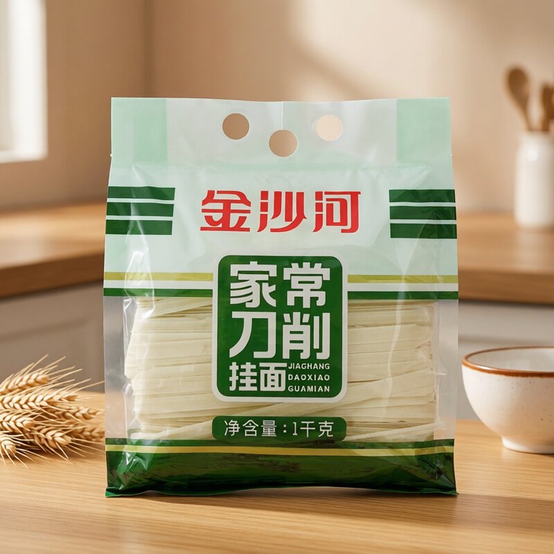 金沙河挂面家常刀削面4袋10斤