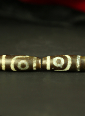 项链吊坠百搭古玩老天珠