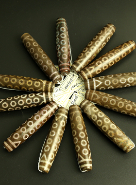 项链至纯风吊坠古玩饰品老天珠