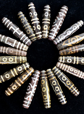 项链民族风古玩结缘至纯天珠包邮