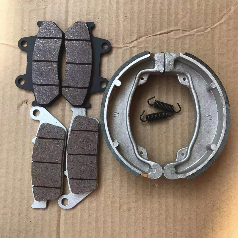 摩托车刹车片WY125A制动块CBT125男装CM双缸老款大嘉陵前碟后刹皮
