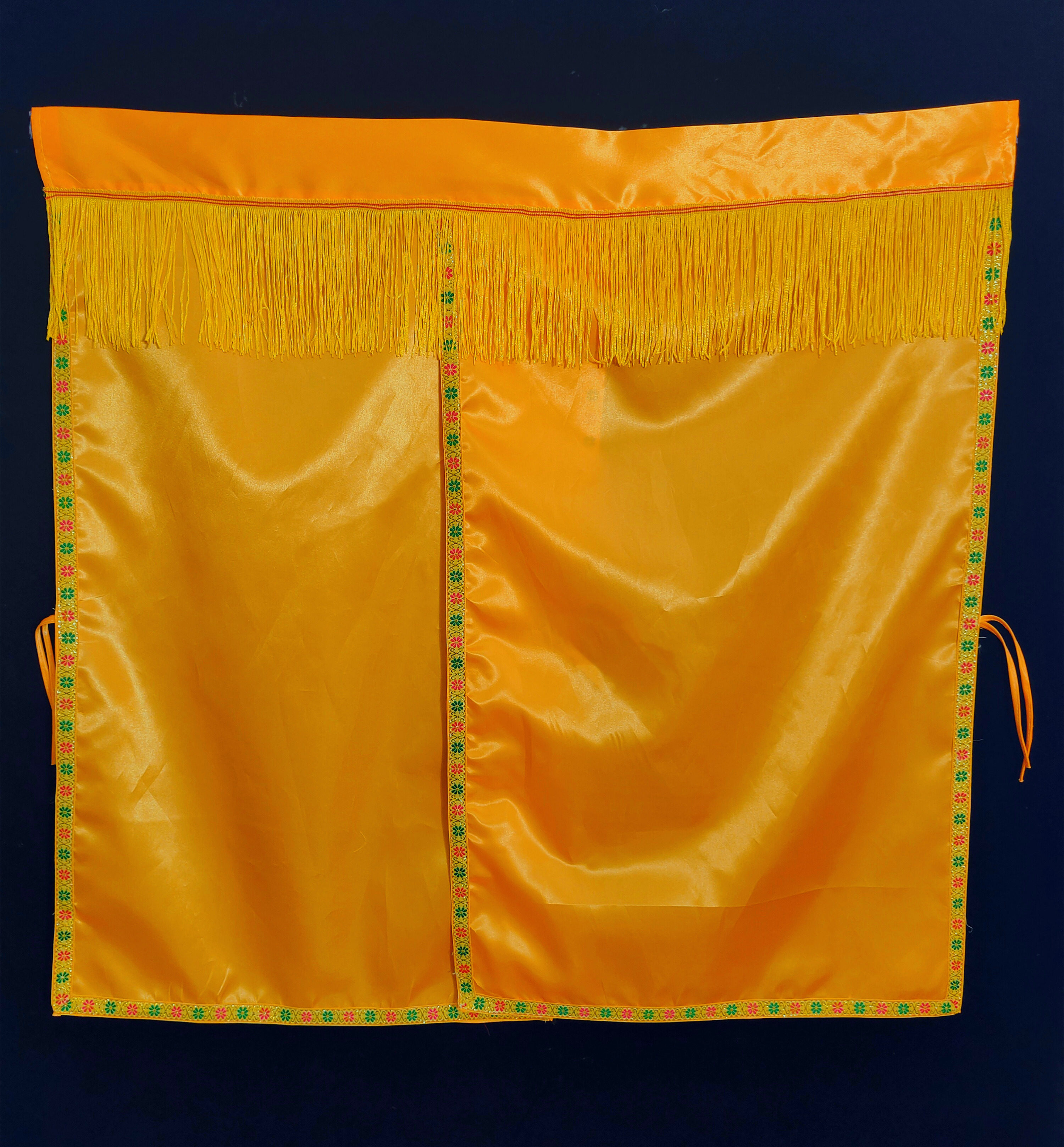 佛龛m遮帘佛像遮挡帘佛堂佛帘神坛神像门帘装饰简约帘布纯色挂帘o