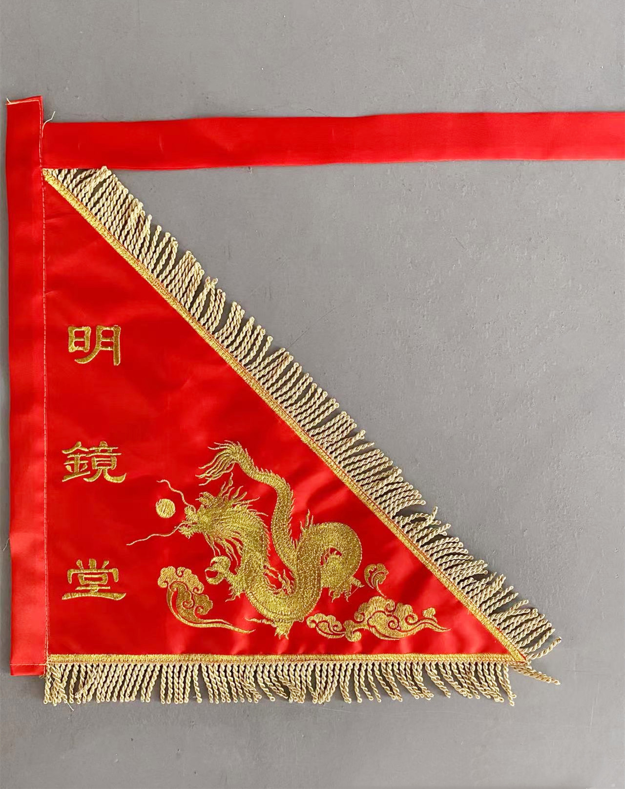 道家龙旗令旗道旗法坛神坛旗红色龙旗五营五行道具广告旗刺绣定做