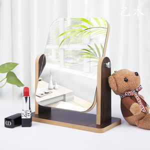 桌面折叠旋转公主镜