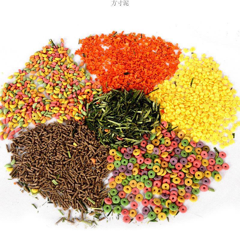 兔子豚鼠荷兰猪天竺鼠粮食混合饲料兔粮含VC防球虫5斤装包邮