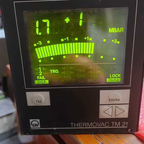 议价莱宝LEYBOLD THERMOVAC TM21真空控制器，
