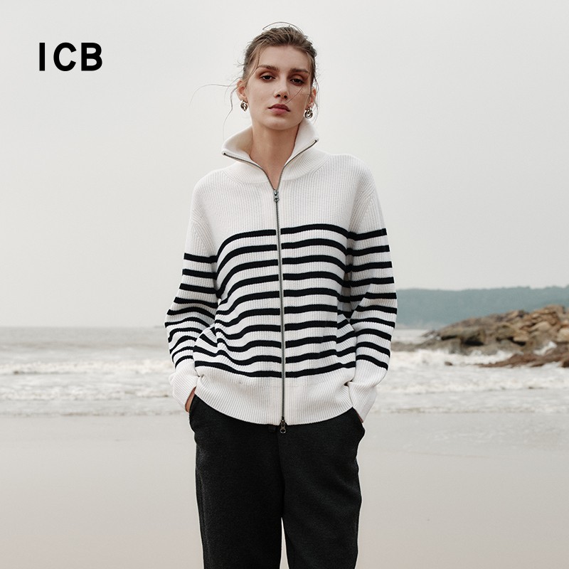 绵羊毛羊绒针织开衫毛衣商场同款