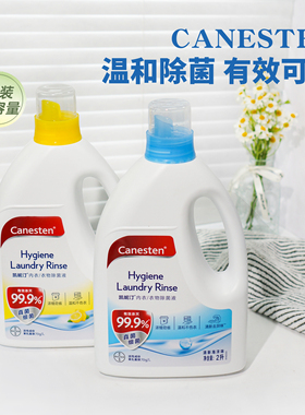 拜耳Canesten凯妮汀衣物除菌液洗衣液内衣裤杀菌消毒清新海洋2L