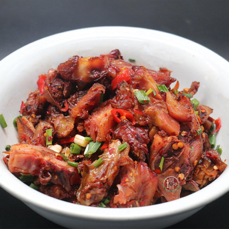 伏鸡 湖南特产 特色手工坛子腌鸡 500g真空装