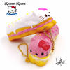 Japan NIC Hello Kitty Squishy Strip Hello Kitty Puff Decompression Slow rebound phone chain