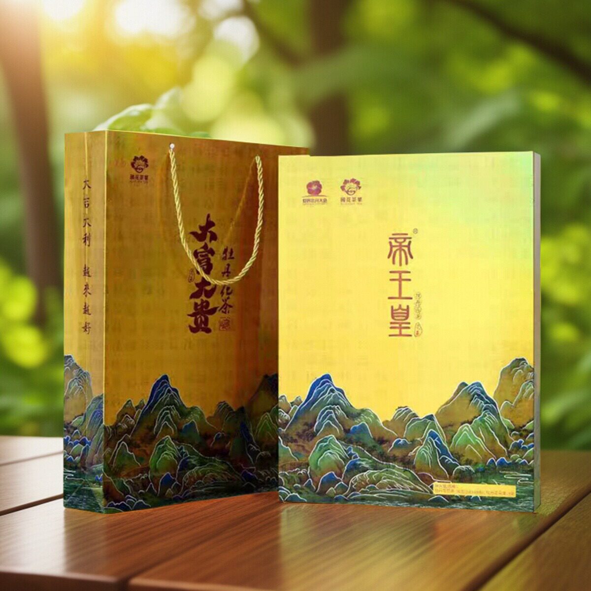 花蕊茶花朵茶组合礼盒