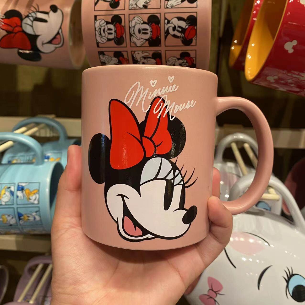 香港迪士尼代购 米奇米妮奇奇蒂马克杯