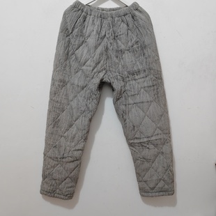 冬季 品牌睡衣 男 三层夹棉保暖单件睡裤 家居裤 XXXL码