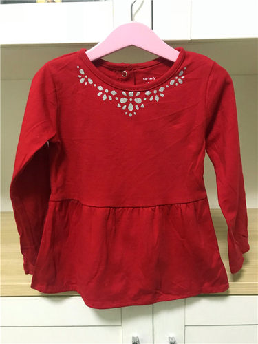 童装美国进口时尚风百搭长袖t恤