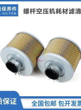 德斯兰三滤保养耗材DSR/DSPM-15/20A空压机空气过滤器芯2立方空滤