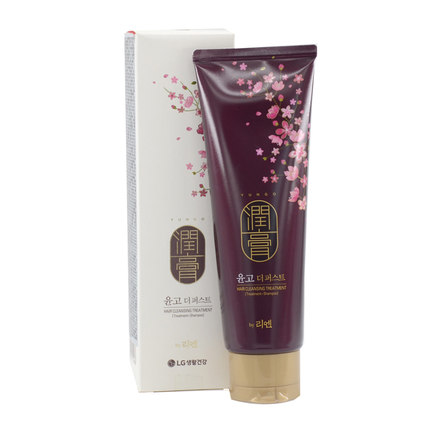 原装韩国进口LG睿嫣润膏舒盈/头皮洗发水250ml保湿洗护合一