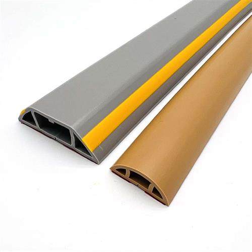 自粘式pvc软质地面走线槽电线理槽贴地家用加厚防踩防滑遮缝美观