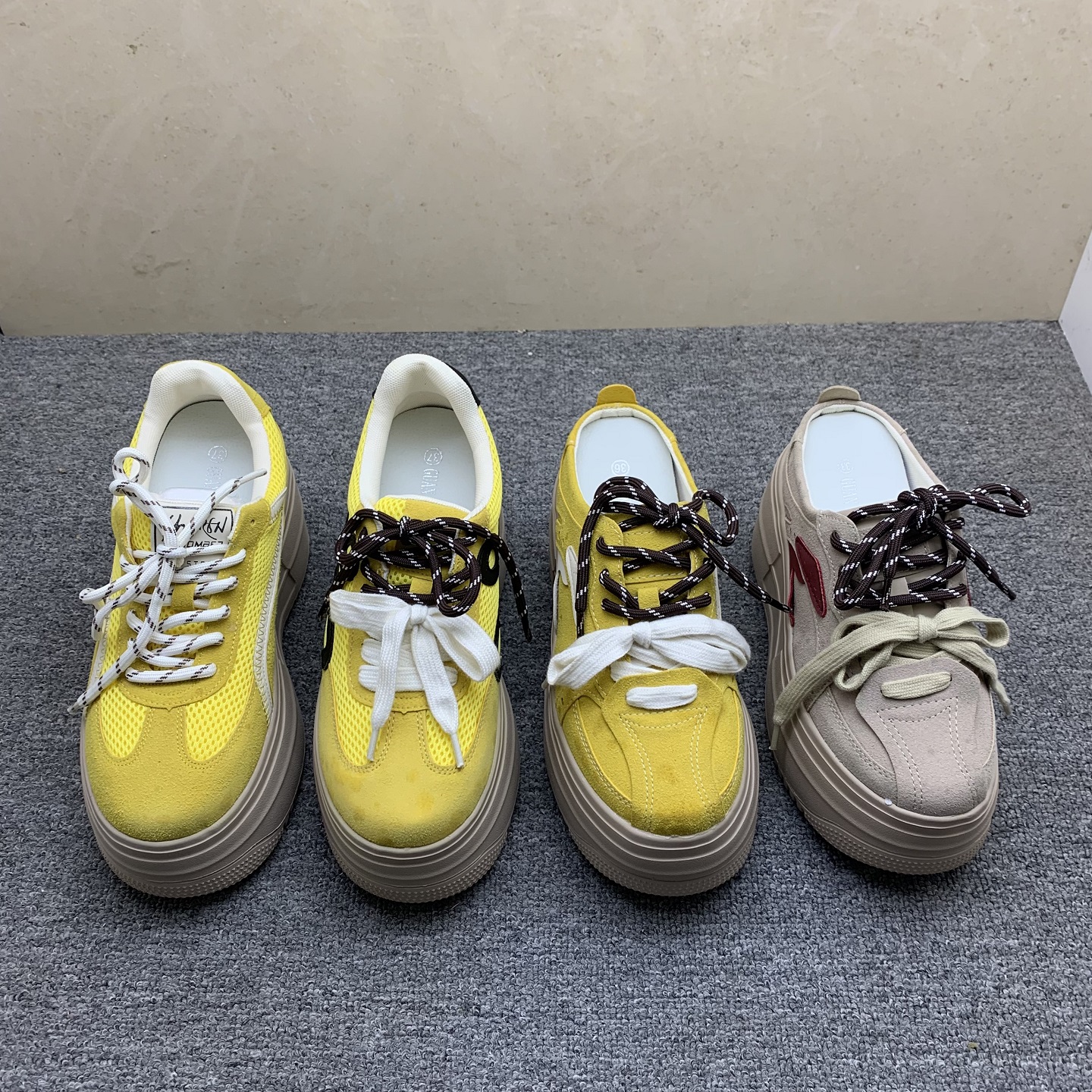 断码特价。10厘米厚底休闲鞋