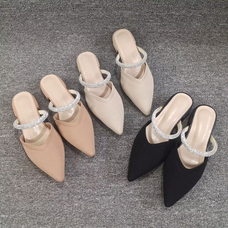 34码35码36码特价针织包头拖鞋