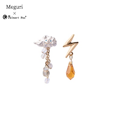 PalnartPoc日本手作天气耳钉