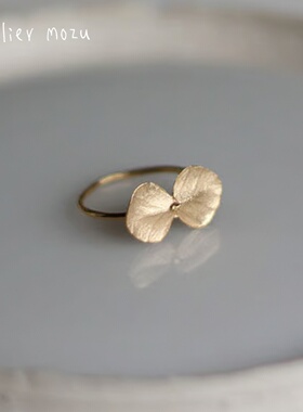 ateliermozu925银尤加利戒指