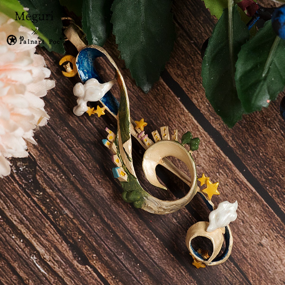 Palnart poc钢琴音符森系送闺蜜生日礼物带礼盒吊坠女小清新项链