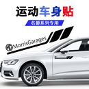 MG领航MG ONE MG7汽车三角窗车标叶子板贴纸 名爵HS MG5 MG6