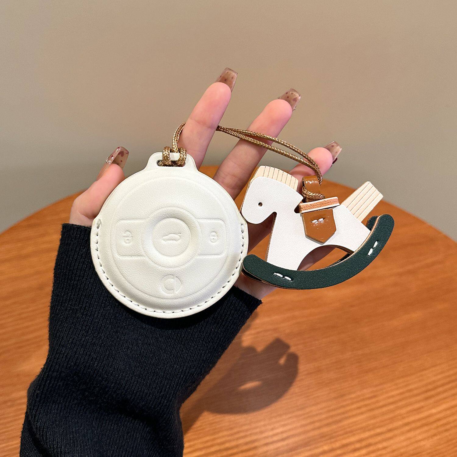 适用于奔驰smart精灵钥匙套车用钥匙包