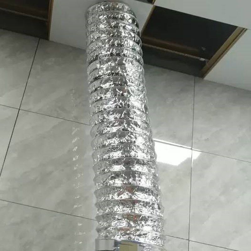 配件伸缩烟d道吸油烟机抽铝箔排风管通用管道风管厨房排气管耐高