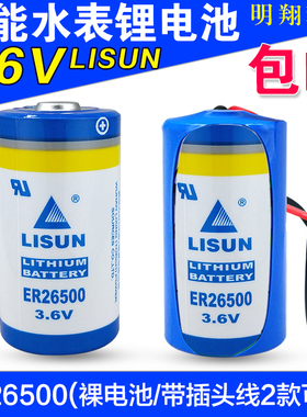 力兴锂电池 ER26500  2号C型 3.6V 温控仪流量计 PLC燃气表电池