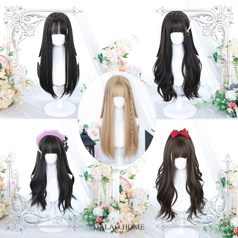 |大佬家|特惠全头套Lolita假发自然洛丽塔长卷发ins温柔卷长发女怎么看?