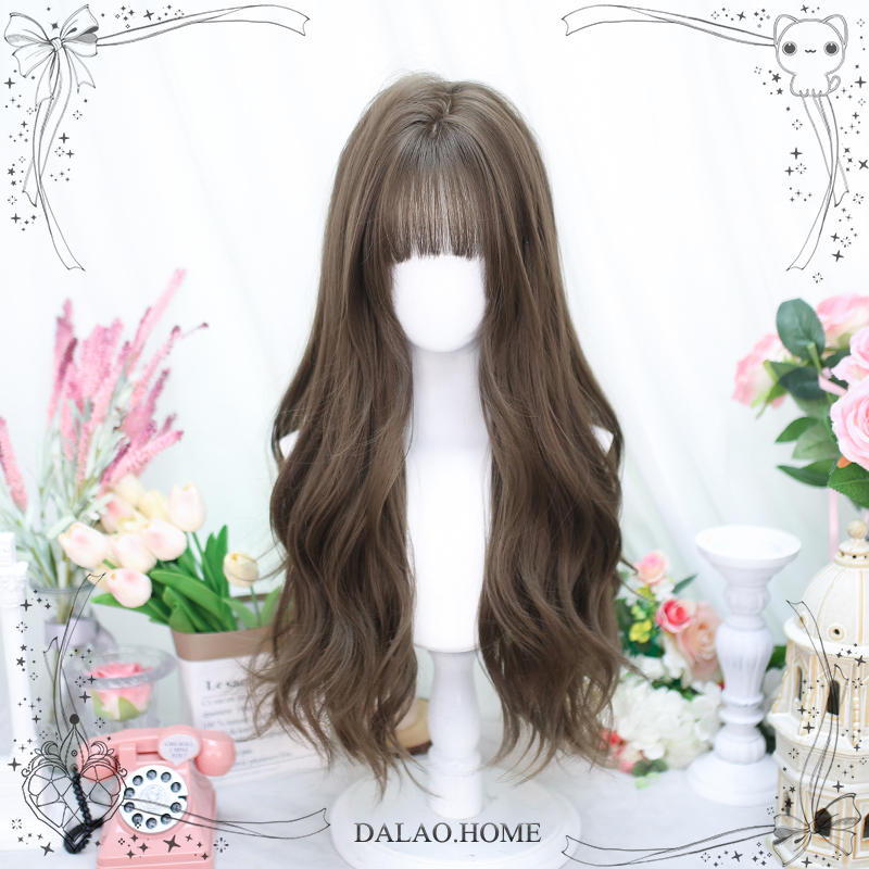 大佬家假发大波浪卷发Lolita「648X」二次元仿真日常自然cos长发