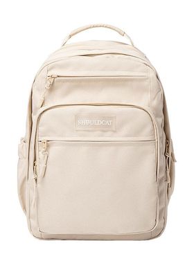 shouldcat背包男双肩包大容量电脑包男女防水学生书包backpack