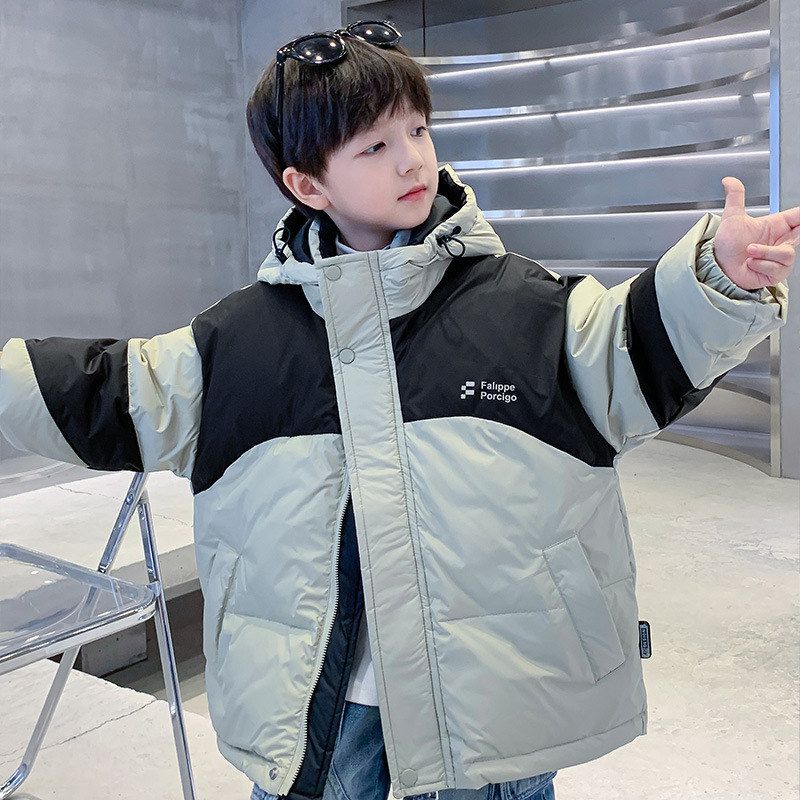 羽绒服保暖男童羽绒服新款绒中