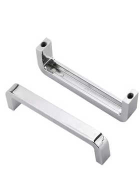 方槽型拉手XAC51-L68/L100/L120 锌合金把手U型电器箱柜把手USANK