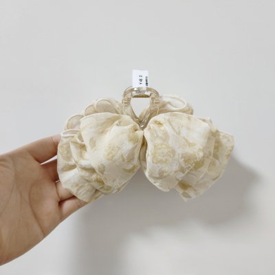 （满15包邮发货）永诗浅黄晕染印花云朵五指