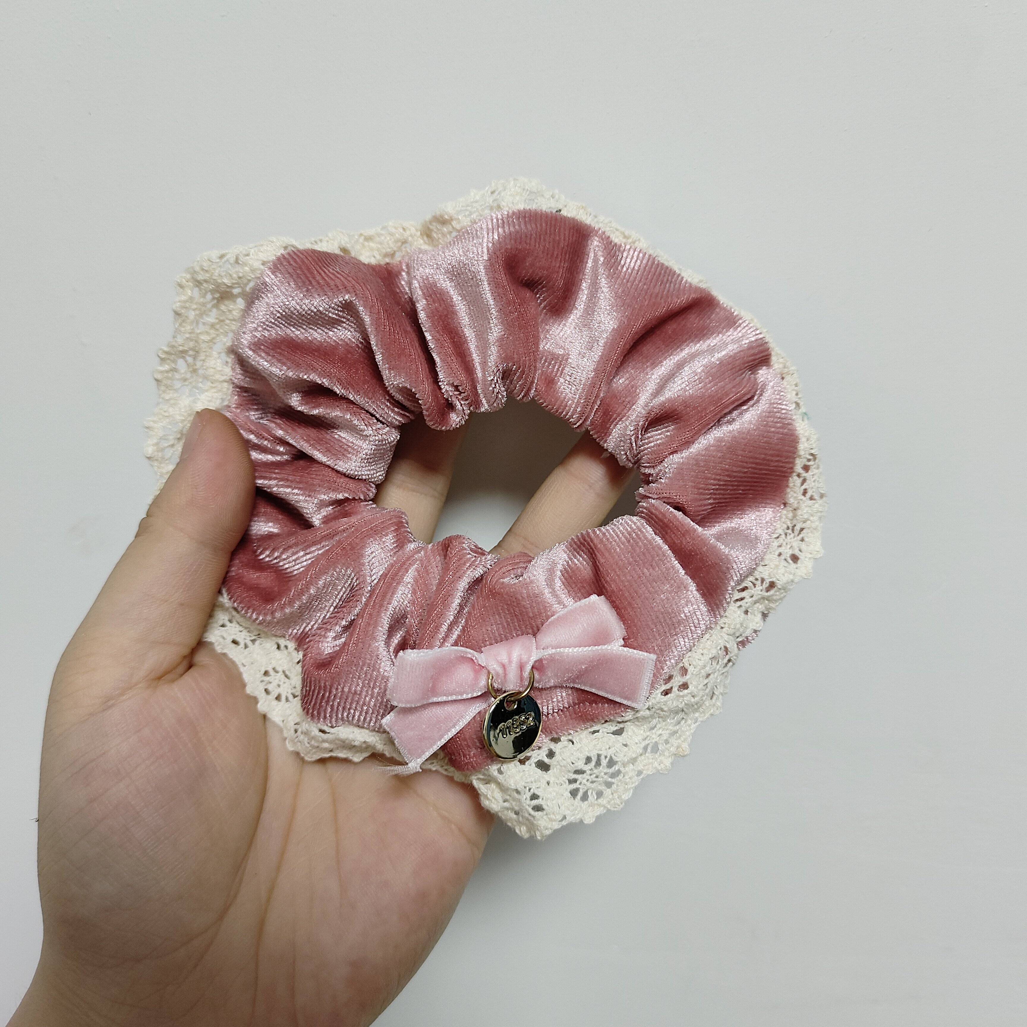 （满15包邮发货）蕾丝花边丝绒肠圈