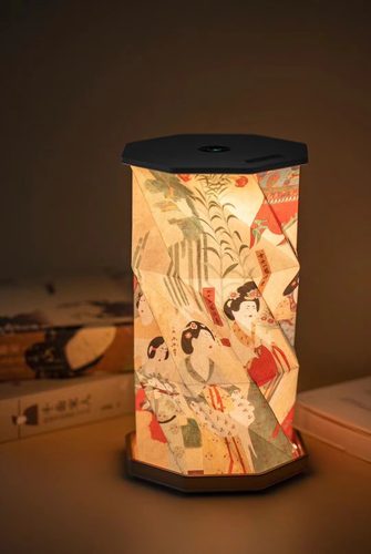 敦煌旋转灯氛围灯折叠灯