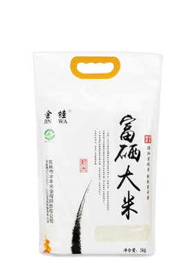 东北吉林5kg万昌新米金蛙富硒米