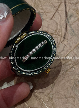 925银戒指 JIUJIU【网格】百搭气质小香风0404