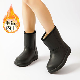 百搭保暖中筒棉靴女士外穿防水棉鞋 韩版 2025新款 防滑雪地靴女冬季