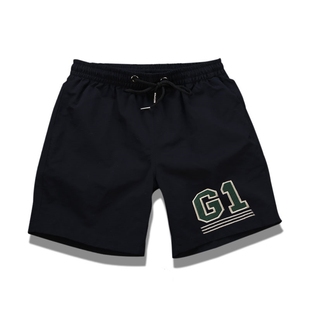 外穿网红精神小伙五分裤 速干情侣沙滩裤 男夏季 潮流休闲五分花短裤