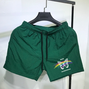 速干薄款 宽松潮流百搭运动裤 五分裤 中裤 短裤 休闲外穿沙滩裤 男夏季