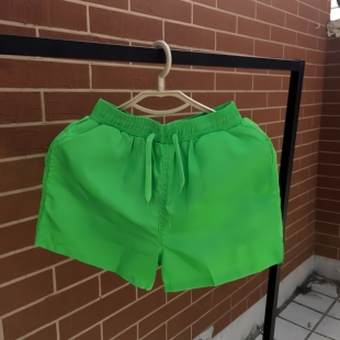 精神小伙宽松阔腿百搭三分裤 ins潮流学生玫瑰中裤 男夏季 潮牌短裤