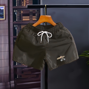 中裤 夏季 男百搭休闲宽松透气时尚 青年潮牌印花纯棉短裤 直筒三分裤