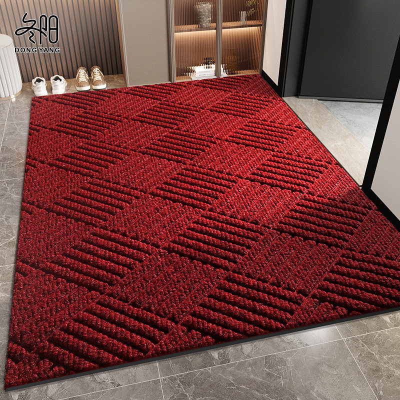 地垫入户门垫进门门口专用红色喜庆家用脚垫2025新款高级玄关地毯,居家布艺,入户地垫,淘宝优惠券,粉丝福利购,淘宝优惠卷