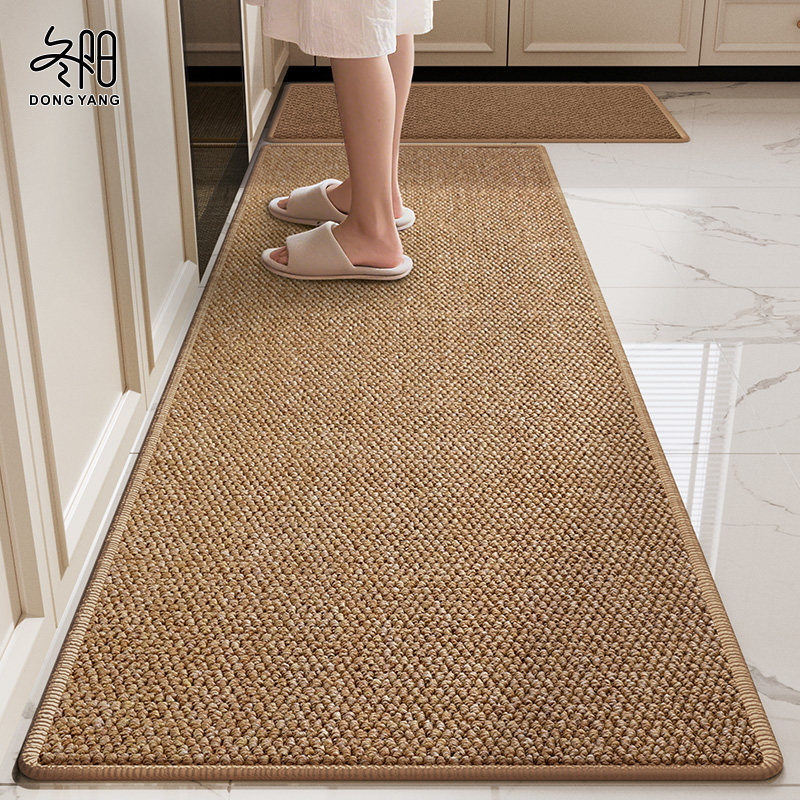 厨房地垫防滑防油可擦免洗吸水耐脏脚垫2026新款防水专用转角地毯