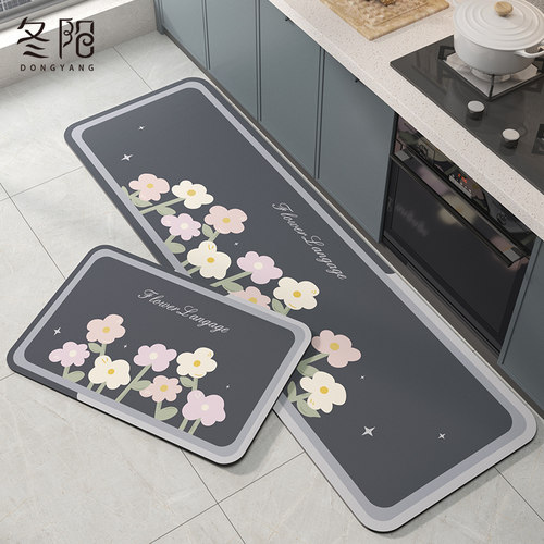厨房地垫防油防滑硅藻泥吸水垫