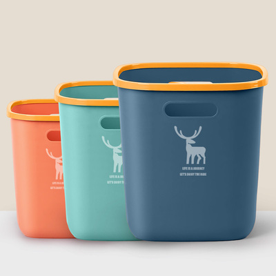 大号垃圾桶家用卫生间厕所大容量客厅厨房商用办公室卧室压圈纸篓